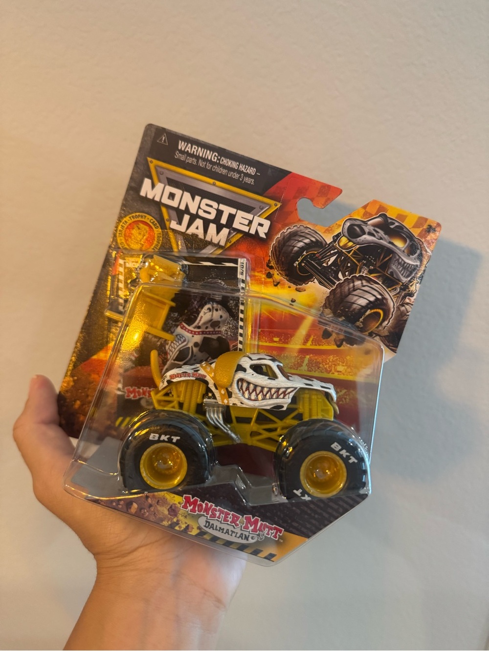 Monster Jam Monster Mutt Dalmatian Gold edition